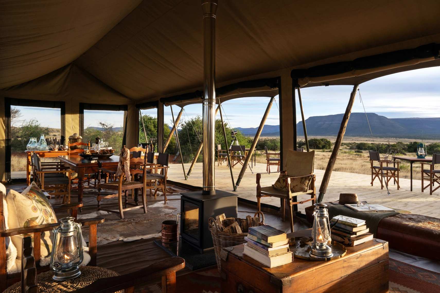 Samara Plains Camp Living Space 