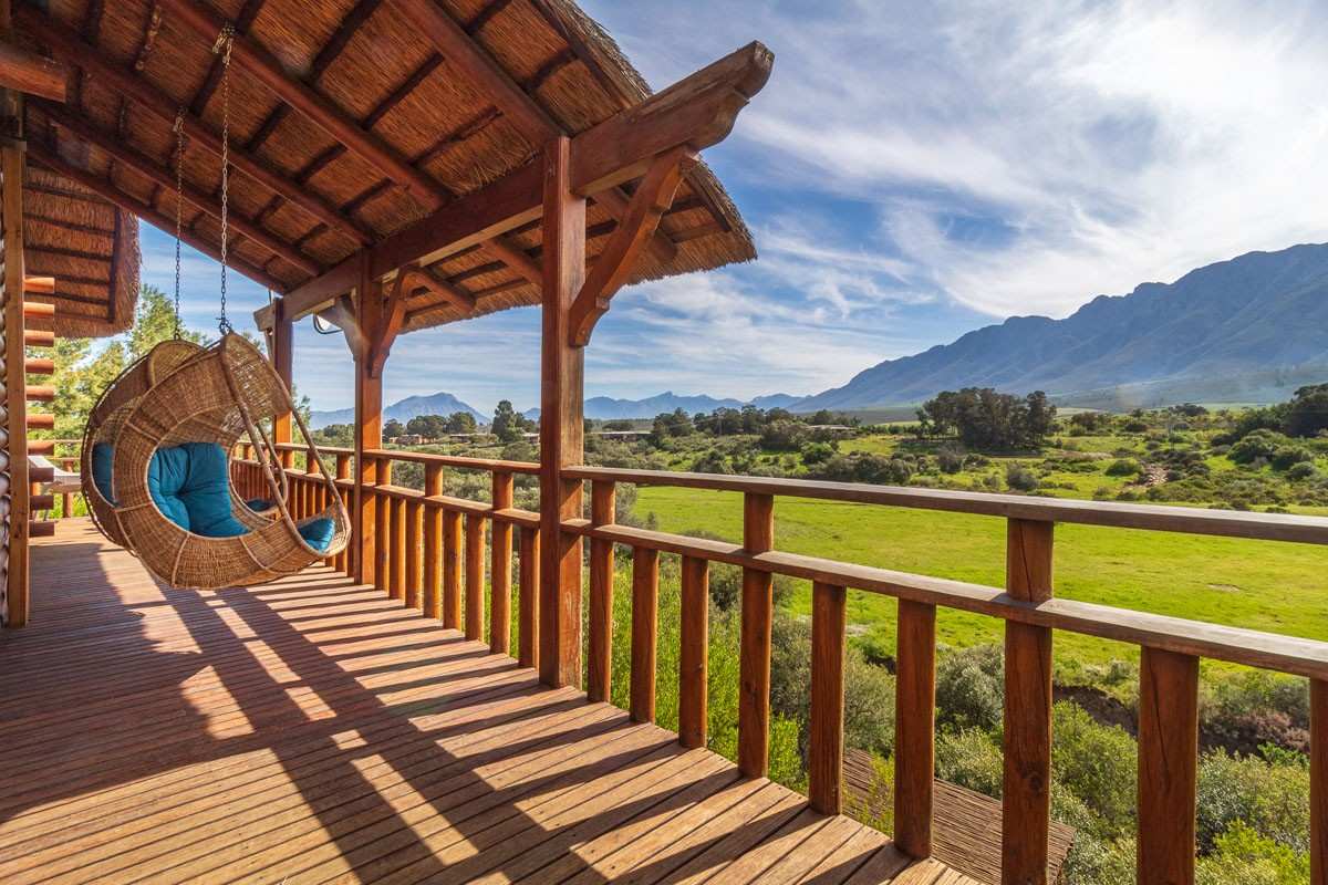 Tulbagh Mountain Cabin Deck