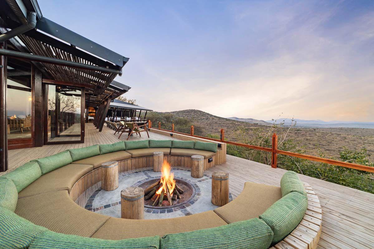 Rhino Ridge Safari Lodge Fire Pit