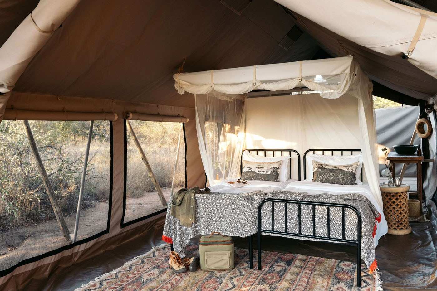 Simbavati Trails Camp Bedroom